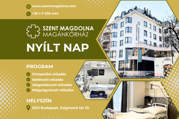 SZENT MAGDOLNA MAGÁNKÓRHÁZ NYÍLT NAP – 2023. december 8.
